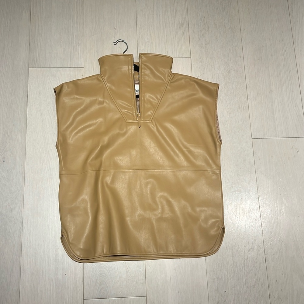 Frankie Shop Leather Vest